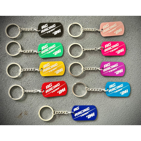 Porte clef rectangulaire