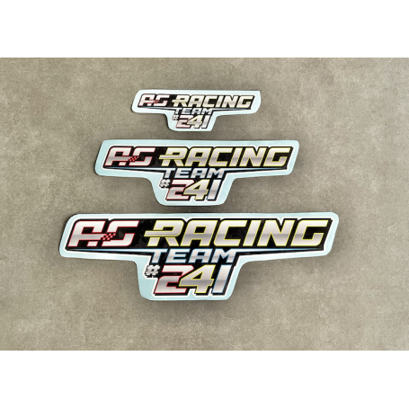 Autocollants AG Racing Team